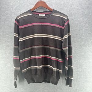 NEXT - Men's Quality Knitwear Striped Sweater Size Medium  A52